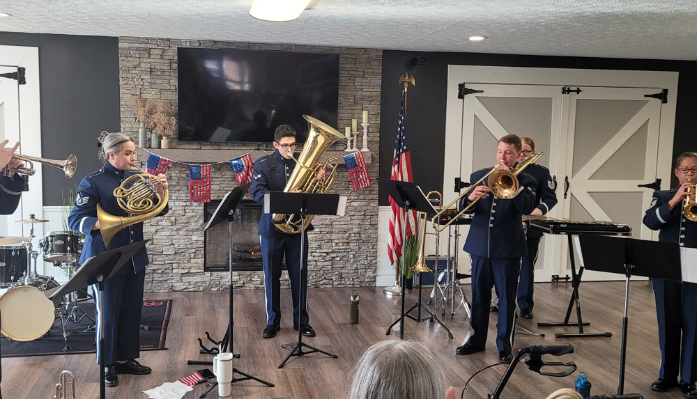 SAFB Band at Troy Senior Center