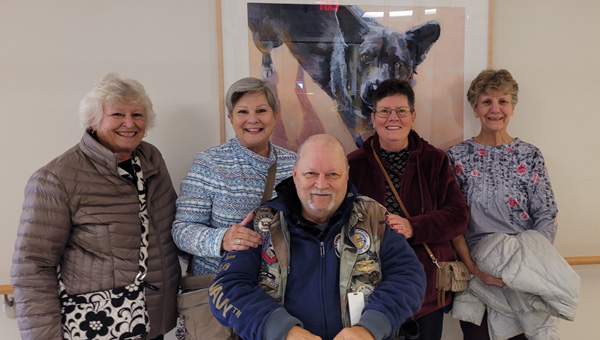 Sweats for Vets Donation Troy IL Senior Center